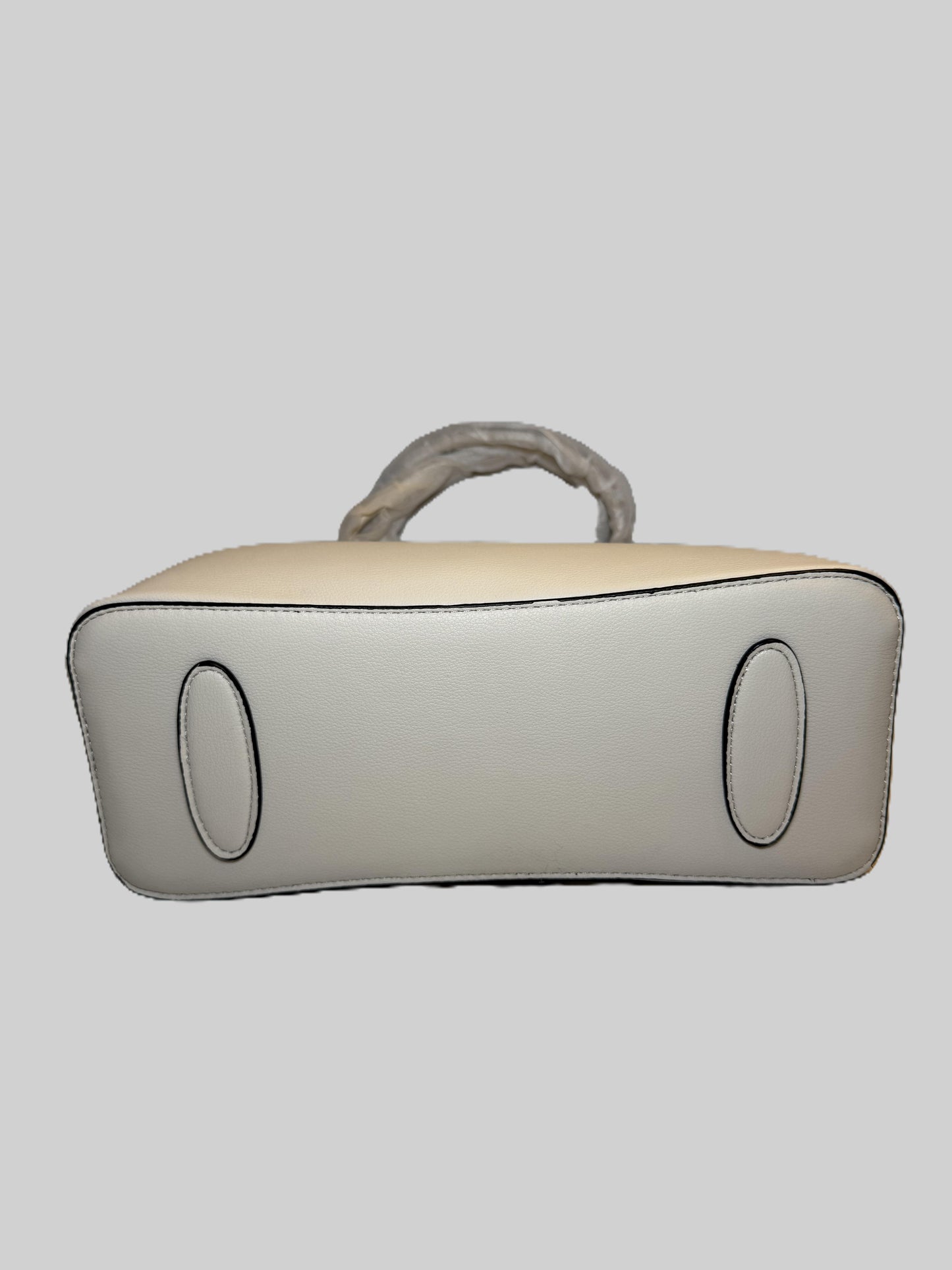 White Leather Tote/Shoulder Bag