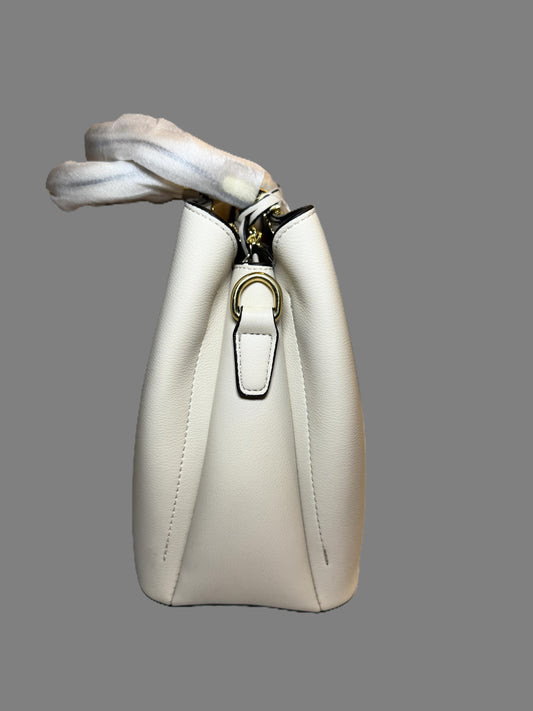White Leather Tote/Shoulder Bag