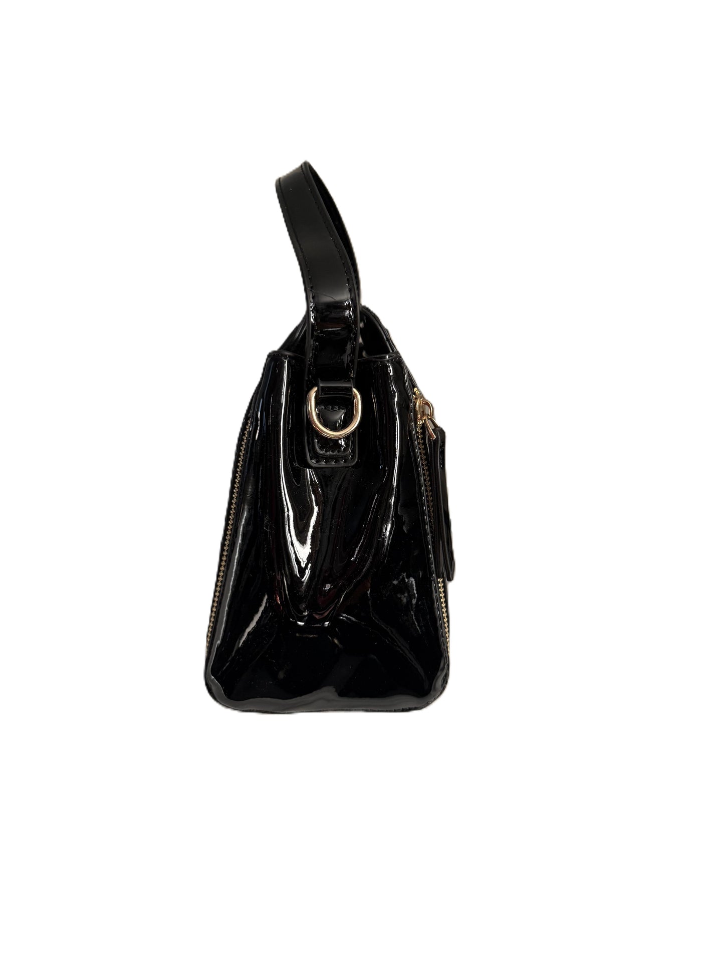 Embossed Leather Crossbody Bag