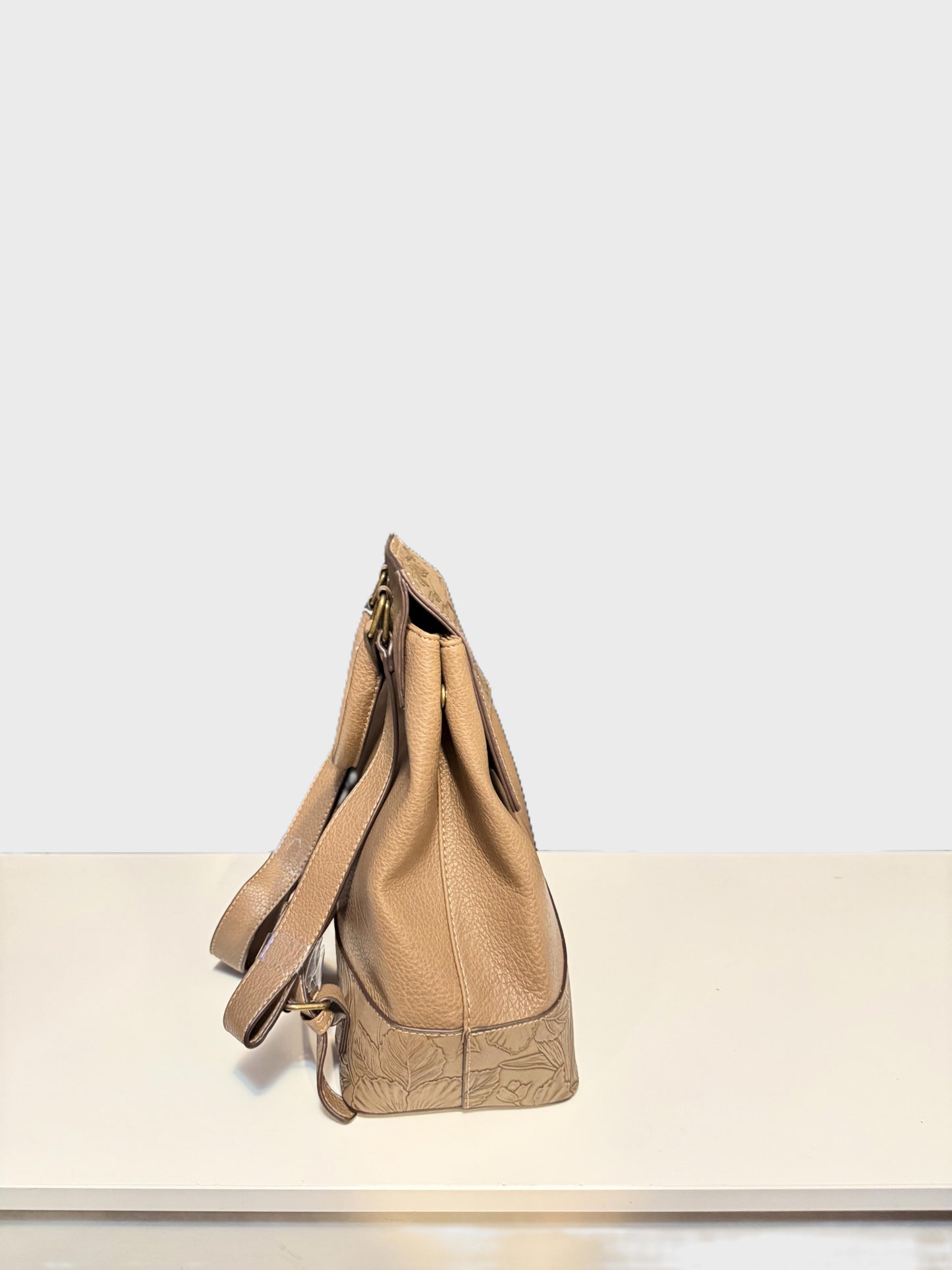Darcy Marks (London) Tan Vegan Leather Bag