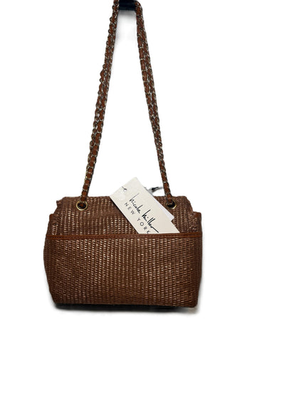 Nicole Miller Straw Shoulder Bag