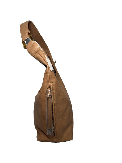 Leather Hobo Shoulder Bag