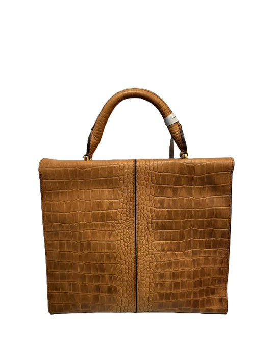 Large Croc Embossed Bag