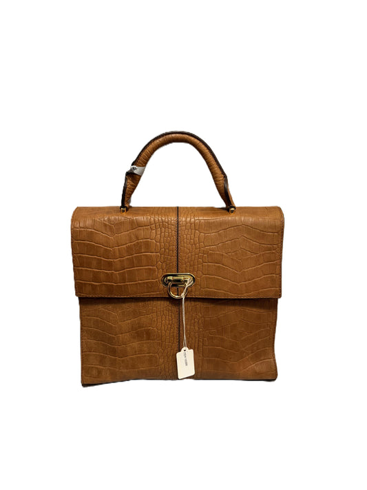 Large Croc Embossed Bag