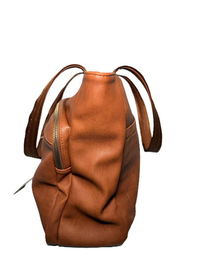 Large Travel Tote - Vegan Leather