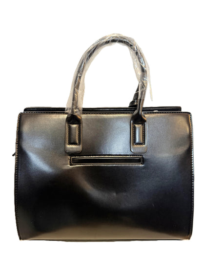 London Fog Faux Leather Tote.