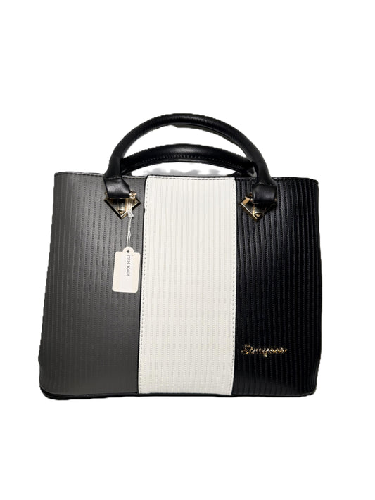 Leather Tote Shoulder Bag Medium Satchel Purse