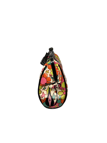 Groovy Atomic Cat Kiss Lock Crossbody Bag