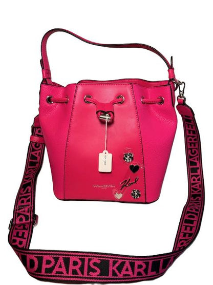 KARL LAGERFELD PARIS Adele Bucket Bag