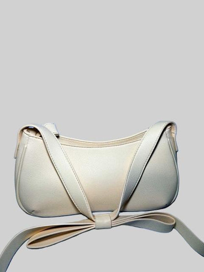 Marissa Bow Recycled Vegan Leather Shoulder Bag