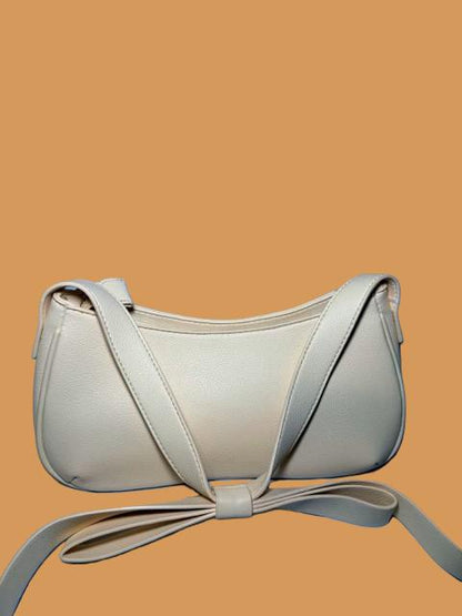 Marissa Bow Recycled Vegan Leather Shoulder Bag