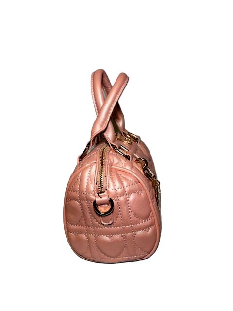 Quilted Heart Design Satchel Bag W/Wallet