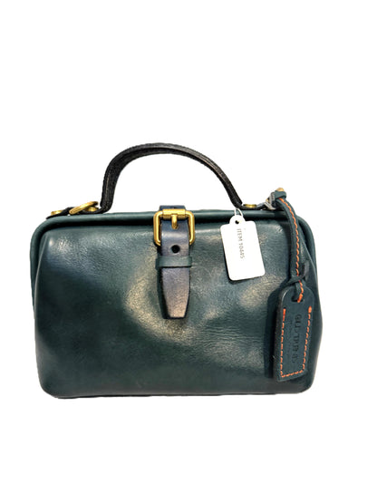 Old Trend Doctor Small Leather Crossbody Satchel Bag