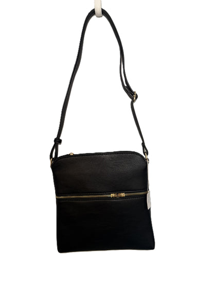 Black Crossbody Purse W/Tassel