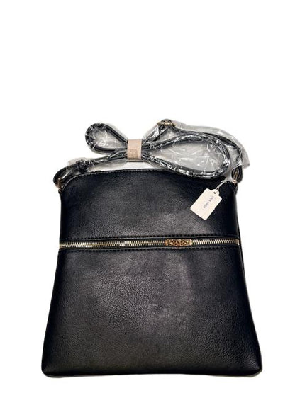 Black Crossbody Purse W/Tassel