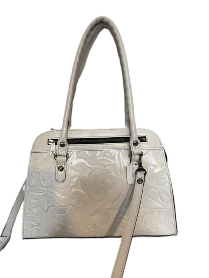 Patricia Nash Leather Zip Top Satchel