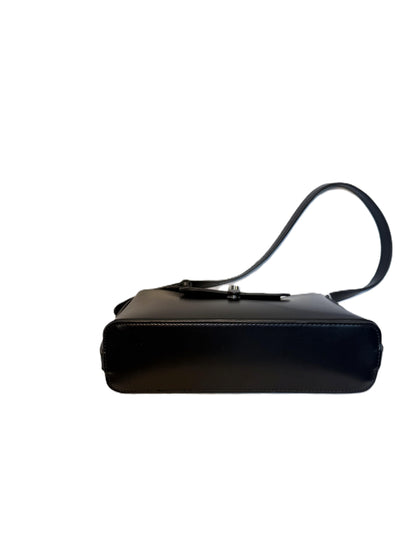 Patent Leather Square Flap Shoulder Bag