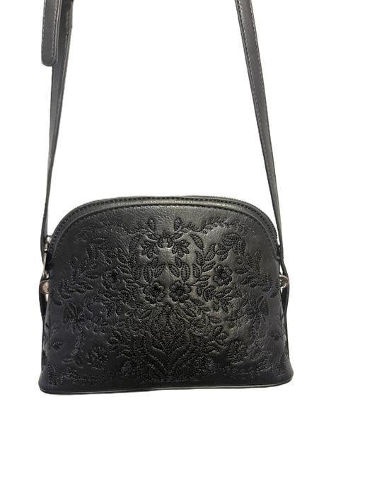 Sam & Hadley Embossed Dome Crossbody