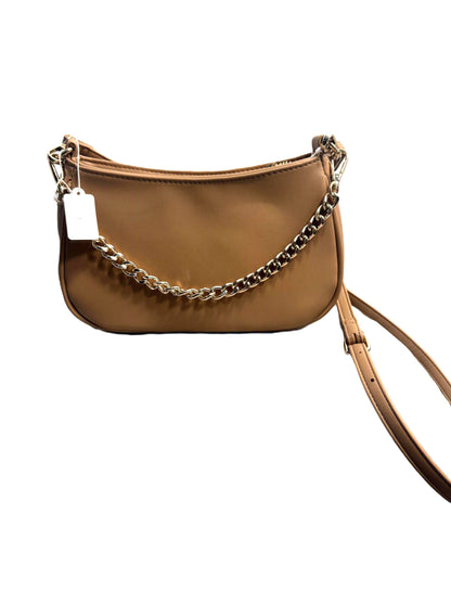 Small Brown Crossbody Bag w/adj strap.