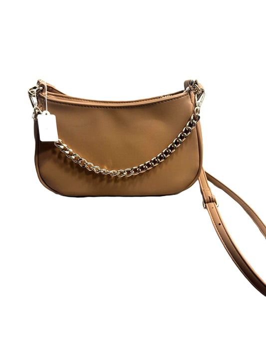 Small Brown Crossbody Bag w/adj strap.