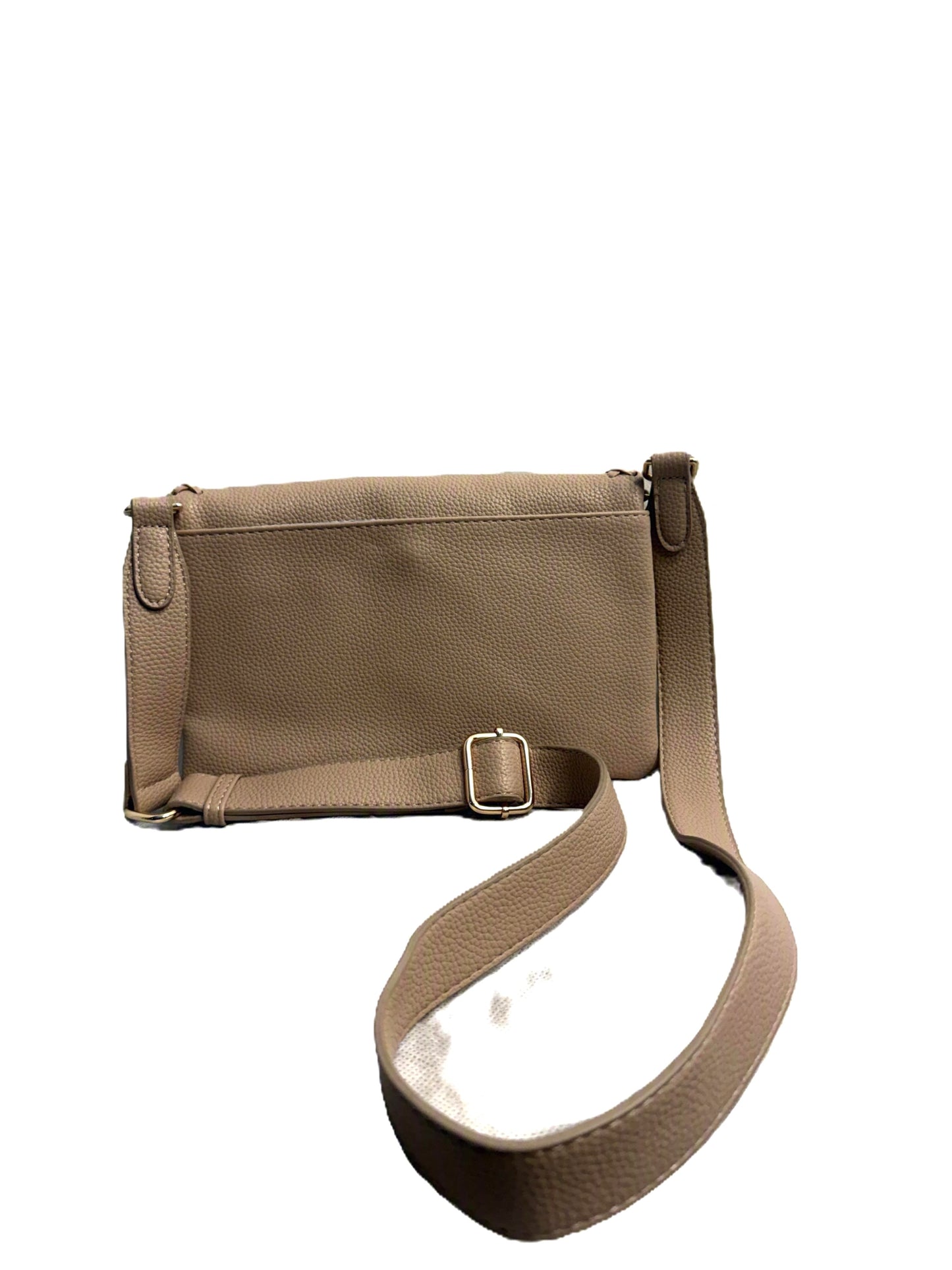 Whipstitch Flap Small Crossbody Bag