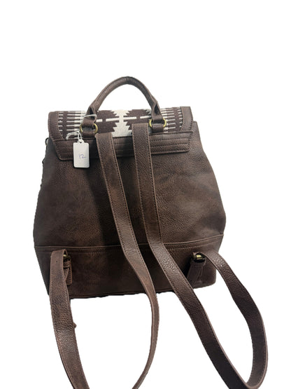 Aztec Print Backpack