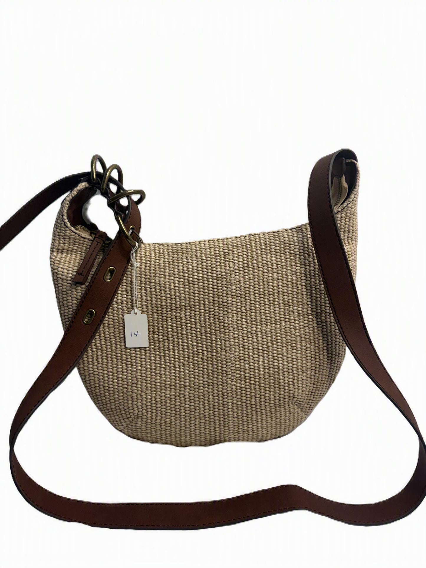 a.n.a Straw Roya Crossbody Bag