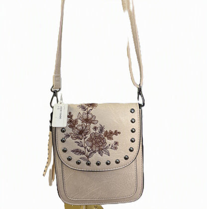 Sam & Hadley Floral Print Crossbody Bag