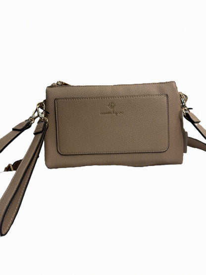 Nanette Lepore Tan Crossbody/Wristlet Bag