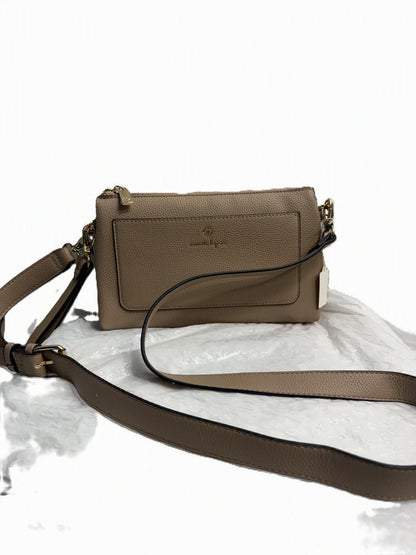 Nanette Lepore Tan Crossbody/Wristlet Bag