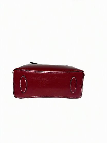 Genuine Leather Satchel Handbag