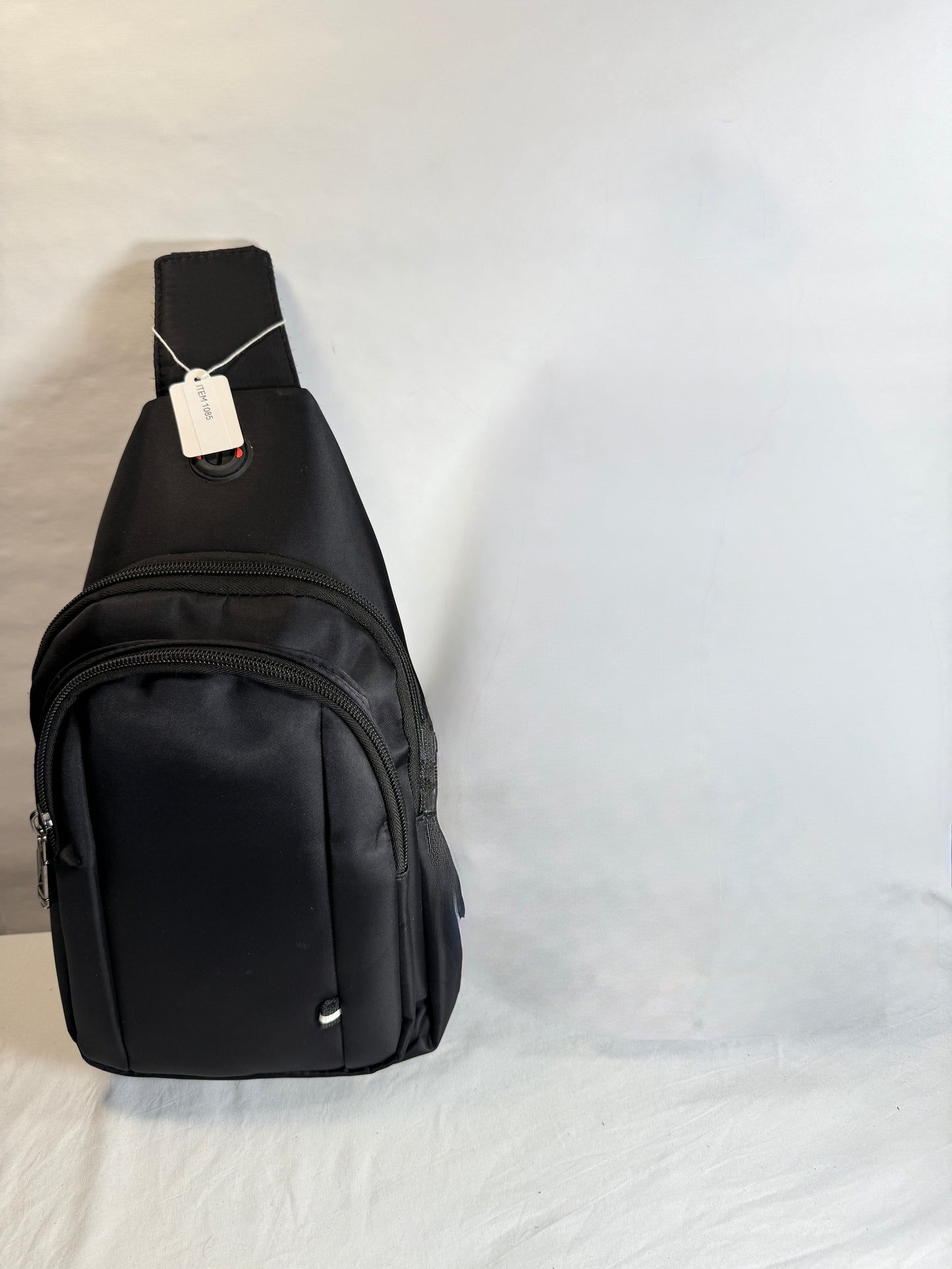 Small Black Sling Bag Crossbody Backpack 