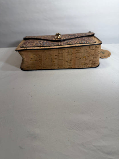 Natural Cork Bark Ladies Shoulder and Crossbody Bag.