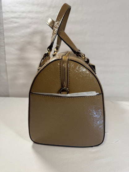 Michael Kors Grayson Leather Exterior Satchel/Top Handle Bag