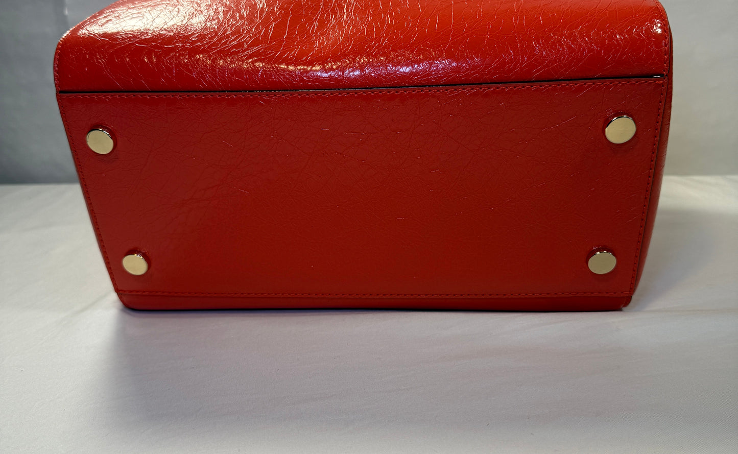 Michael Kors Grayson Leather Exterior Satchel/Top Handle Bag