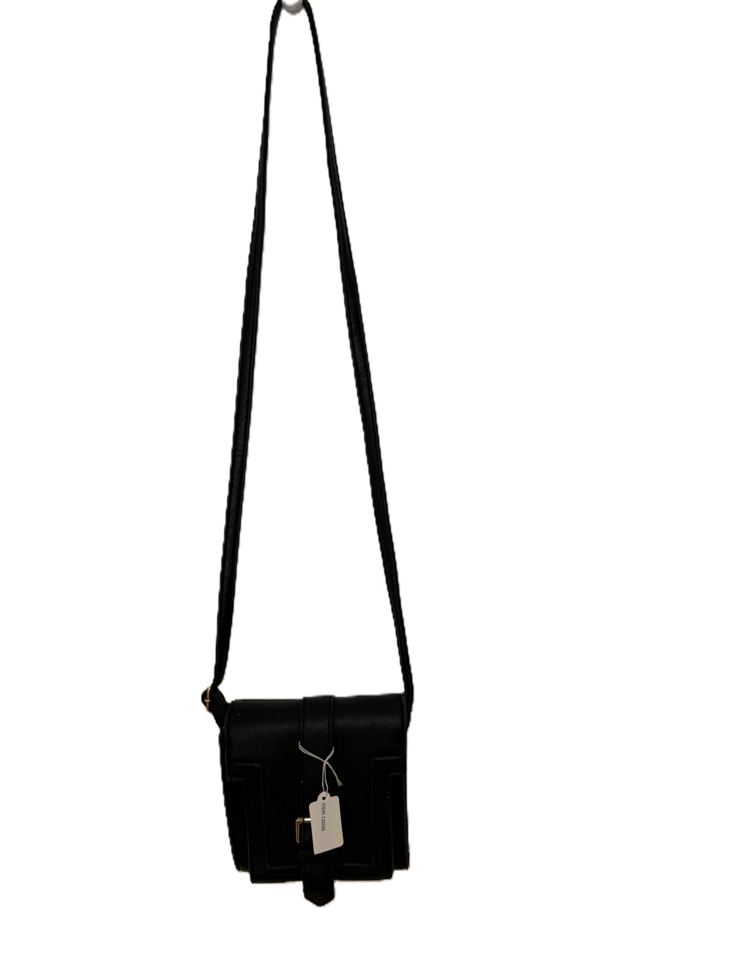 Kiss Me Couture Small Black Crossbody Bag