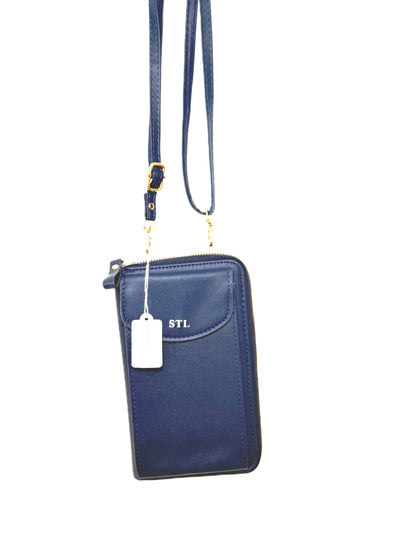 STL Crossbody Navy Blue Hand purse