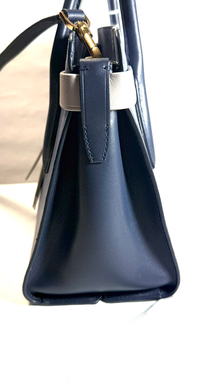 Kate Spade New York Medium Canvas Satchel Crossbody Bag.