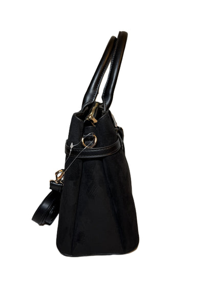 Shoulder Bag Faux Leather Purse Black