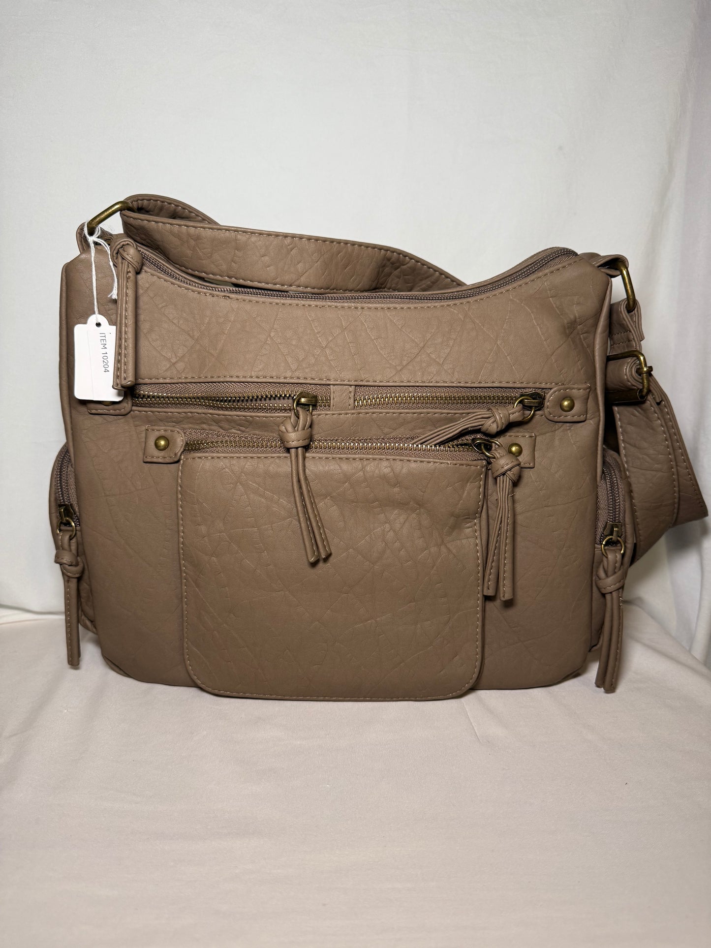 Bueno of California Top Zip Large Crossbody Bag